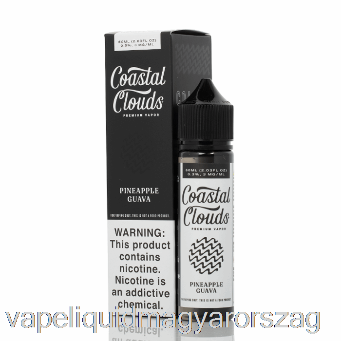 Ananász Guava - Tengerparti Felhők Co. - 60 Ml 0 Mg Vape Folyadék